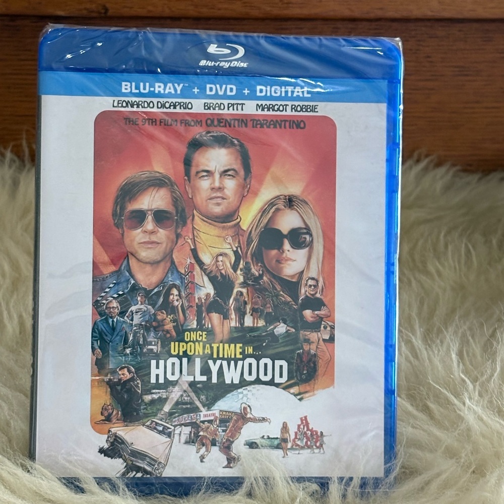 NWT Once Upon a Time in Hollywood Blu-ray Disc